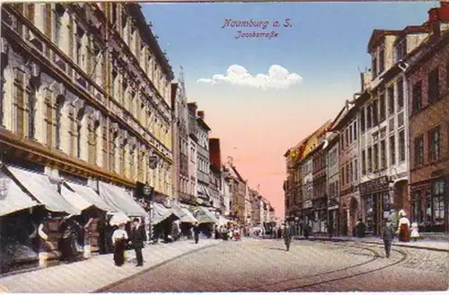 19174 Ak Naumburg près de la Saale Jacobstraße vers 1910