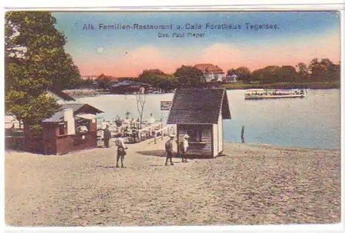 19172 Ak Tegelsee Restaurant & Café Forsthaus 1924