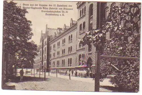 19167 Ak Gruß aus Brandenburg Kaserne 1911