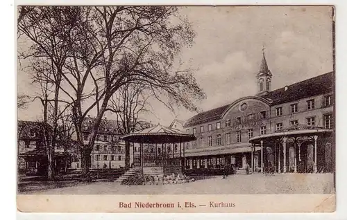 19078 Feldpost Ak Bad Niederbronn en Alsace 1918