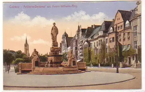 19055 Ak Coblence Artillerie Monument 1925