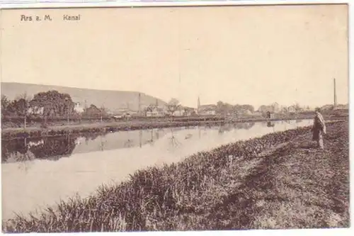 19054 Feldpost Ak Ars a.M. Kanal 1917