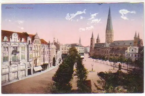 19053 Ak Bonn Münsterplatz um 1925