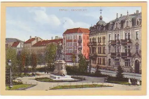 19043 Ak Erfurt Kaiserplatz um 1910