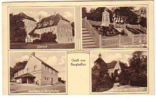 19037 Mehrbild Ak Gruß aus Burgheßler Gasthof usw. 1936