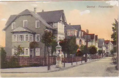 19027 Ak Oberhof Thüringen Prinzenstraße um 1910