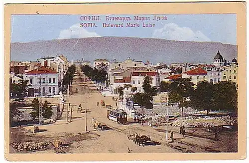 19012 Ak Sofia Bulgarie Bulevard Marie Luise 1917