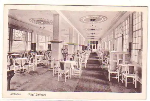 19000 Ak Dresden Hotel Bellevue um 1920