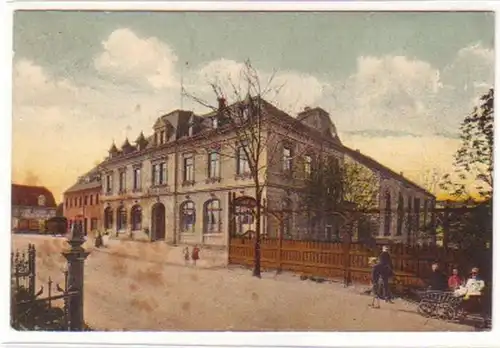 18989 Ak Grüna in Sachsen Hotel Claus 1913