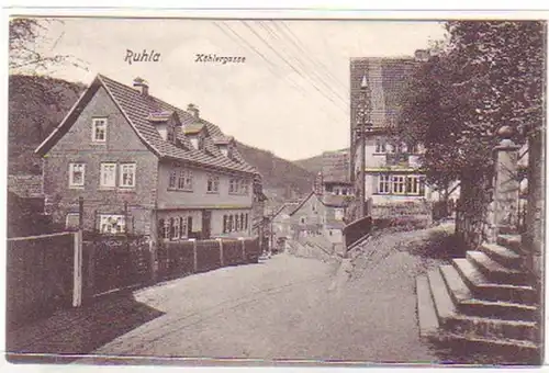 18982 Ak Ruhla Köhlergasse um 1915