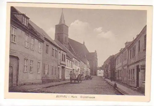 18979 Ak Bernau dans la rue Mark Grünstrasse vers 1920