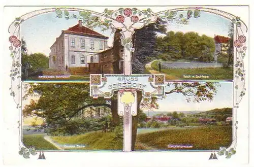 18962 Mehrbild Ak Gruss aus Gersdorf Gasthaus usw. 1908