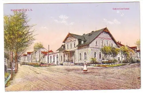 18949 Ak Rabenstein in Sachsen Schweizerhaus um 1920