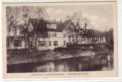 18921 Ak Hohheim près d'Erfurt "Herrenkrug" 1928
