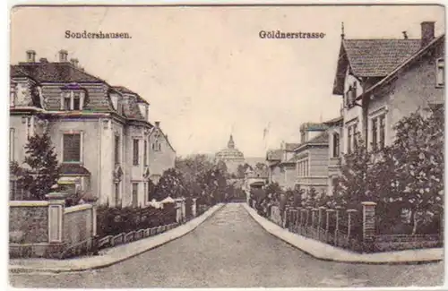 18888 Ak Sondershausen Göldnerstrasse 1907