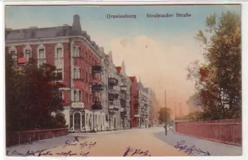 18877 Ak Oranienburg Stralsunder Strasse um 1915