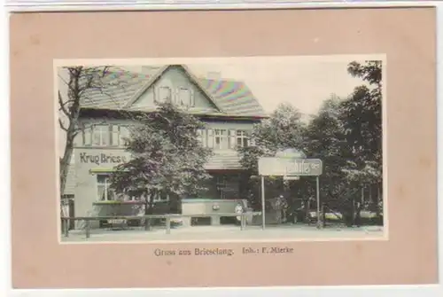 18865 Ak Gruß aus Brieselang Gaststätte um 1920