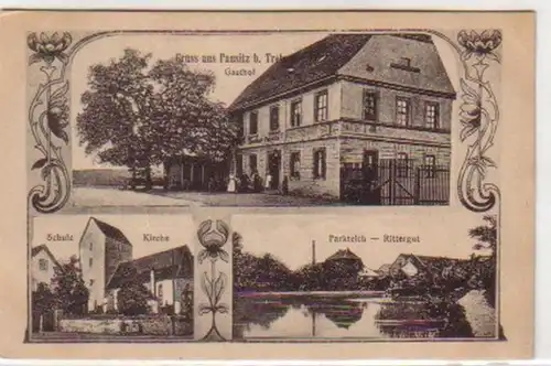 18853 Mehrbild Ak Gruß aus Pausitz bei Trebsen um 1920