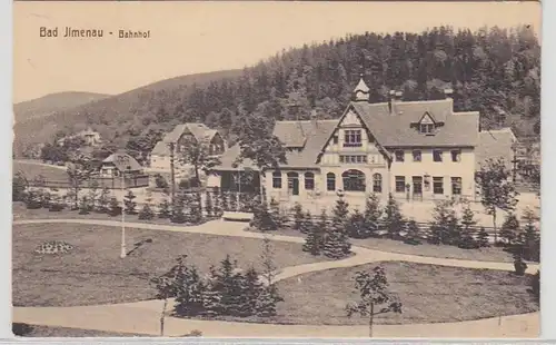 18832 Ak Bad Ilmenau Gare vers 1920