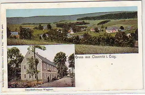 18797 Mehrbild Ak Gruß aus Clausnitz im Erzgebirge 1910