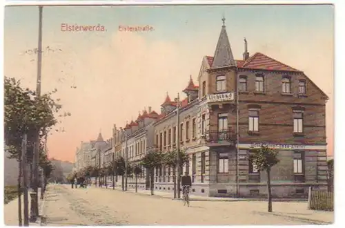 18794 Ak Elsterwerda Elsterstraße Lichtbad 1915