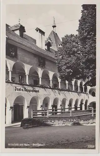 18745 Ak Millstatt au See Post- & Telegrafenamt vers 1940