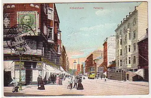 18740 Ak Köbenhavn Faelledvej (Kopenhagen) 1910