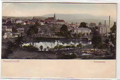 18733 Ak Dippoldiswalde Totalansicht 1907