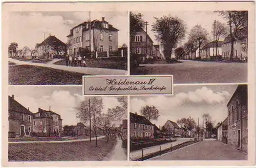 18723 Ak Heidenau OT Großsedlitz Parkstraße um 1940