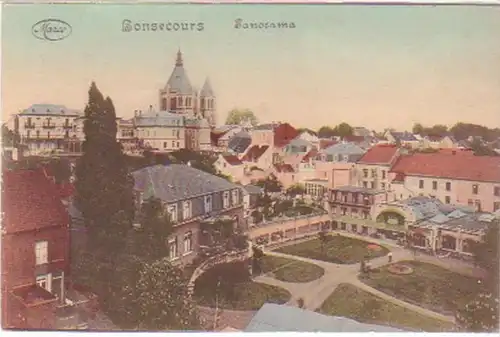 18717 Ak Bonsecours Belgien Panorama um 1915