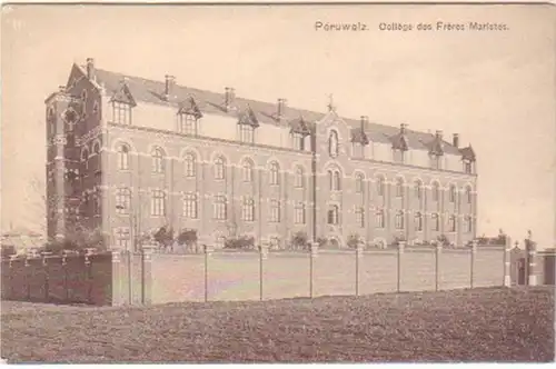 18716 Ak Péruwelz Collège des Frères Maristas um 1915