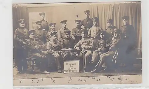 18712 Foto Ak Infanterie Regiment 105 Kriegsjahr 1917