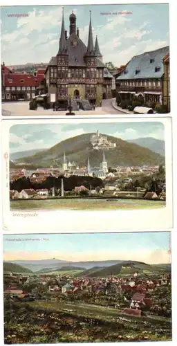 18687/3 Ak Wernigerode dans la mairie de résine, etc. vers 1910