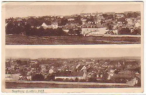 18639 Mehrbild Ak Saarburg Lothringen 1915