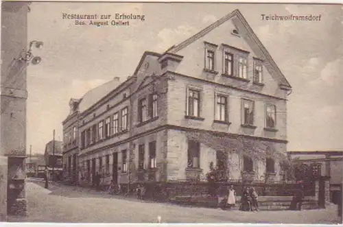 18630 Ak Teichwolframsdorf Gasthaus "Zur Relaxe" 1910