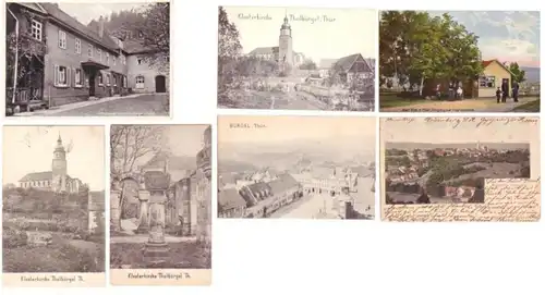 18616 /7 Ak Bürgel in Thuringe vers 1910