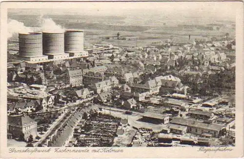 18546 Ak Centrale de Zshornewitz avec des colonies vers 1930