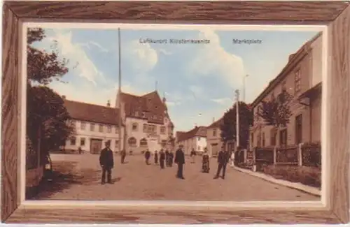 18542 Ak Luftkurort Klosterlausnitz Marktplatz um 1910
