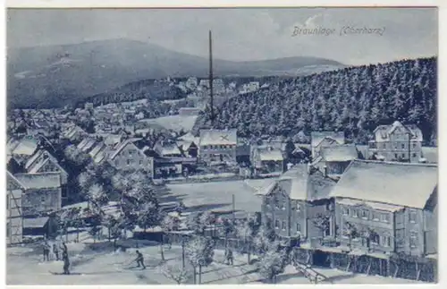 18539 Hiver Ak Brunlage dans la résine supérieure 1912