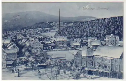 18539 Winter Ak Braunlage im Oberharz 1912