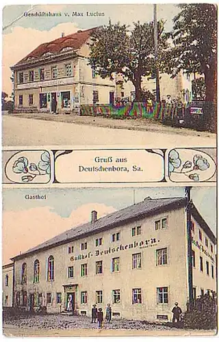 18470 Mehrbild Ak Gruß aus Deutschenbora Sachsen 1912