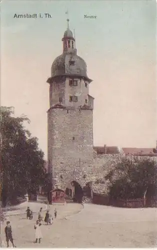18435 Ak Arnstadt à Thuringe Neutor vers 1908