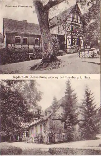 18428 Ak Château de chasse Plesenburg près d'Ilsenburg vers 1920