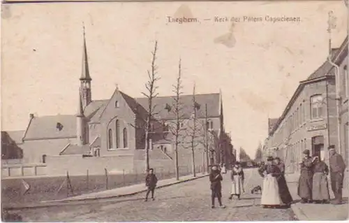 18381 Ak Iseghem Kerk der Paters Capucienen 1917