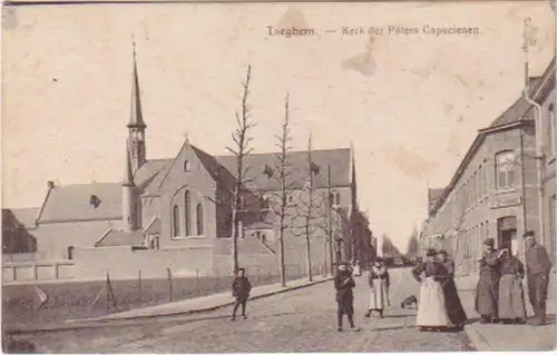 18381 Ak Iseghem Kerk des Pères Capucien 1917