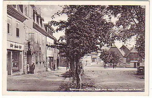 18359 Ak Blankenhain Thüringen Gasthaus zur Krone 1959