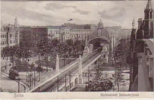 18356 Ak Berlin Hochbahnhof Nollendorfplatz 1905