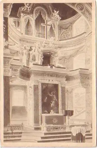 18286 Ak Eisenberg Inneres der Schlosskirche um 1930