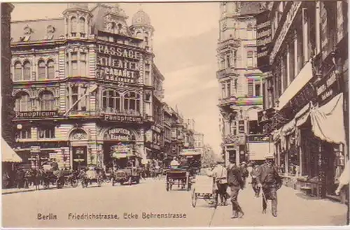 18281 Ak Berlin Friedrich- Ecke Behrensstrasse um 1910