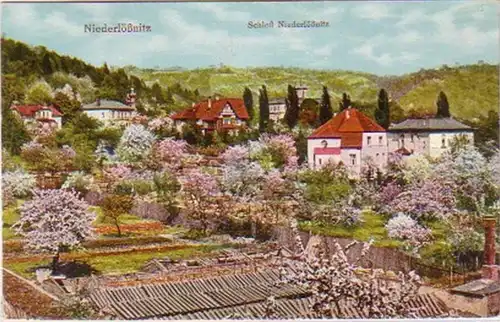 18278 Ak Niederlößnitz Schloß Niederlößnitz um 1930